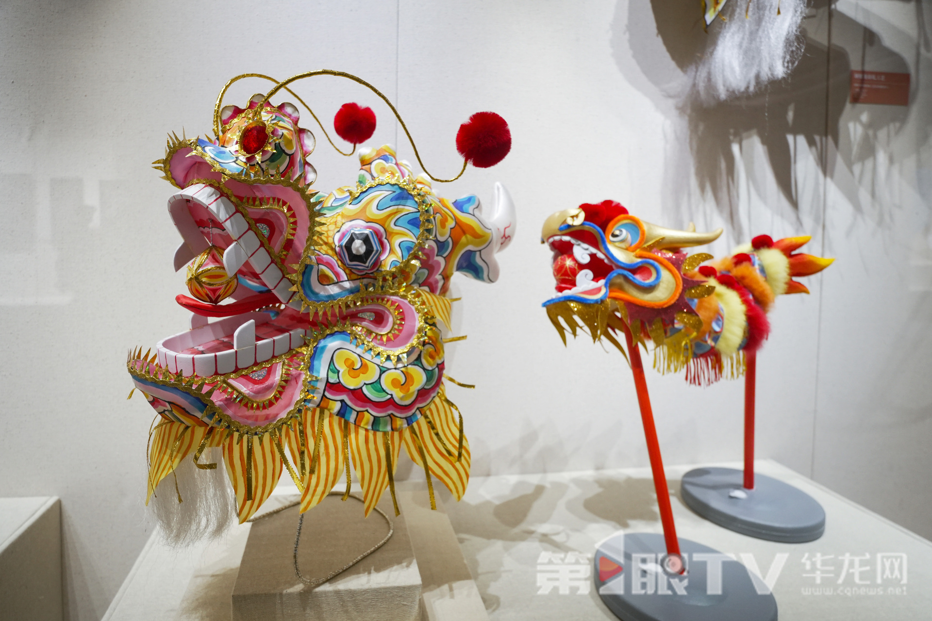 铜梁扎龙。第1眼TV-华龙网记者 李一鸣 摄