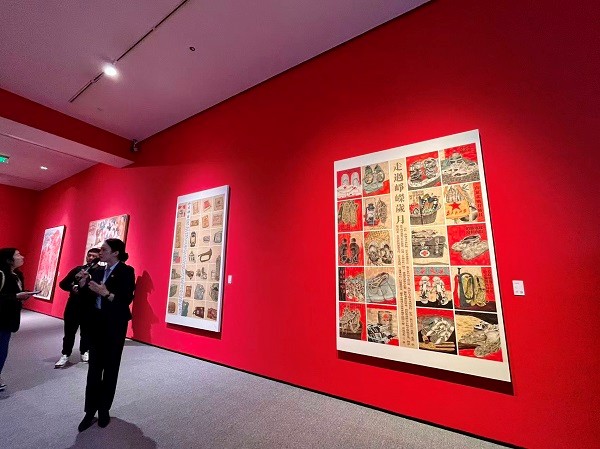 红岩清风——第二届廉洁文化美术作品展览。邹乐摄